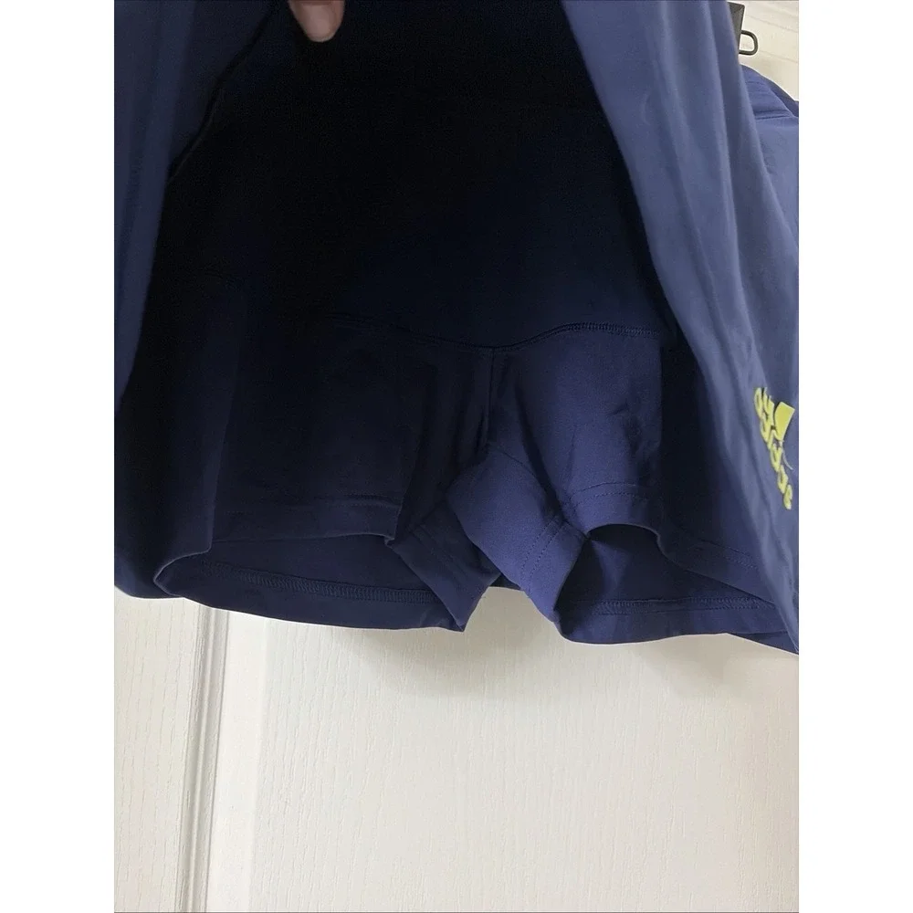 Adidas Womens size Large Climate Tennis Skirt Skort Navy Athletic